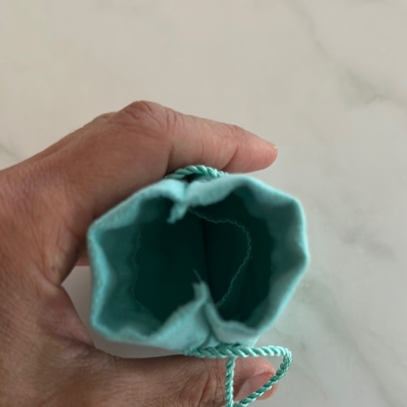 Tiffany & Co. Aqua Jewelry Pouch - Picture 3 of 3